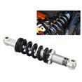 thumbnail image 1 of Rear Shock Absorbers, Aluminum Spring Automotive Replacement Shocks Rear Suspension Shock Absorber Easy Installation for Dirt Pit Bike ATV Go Kart Motorcycle, 1 of 7