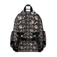 thumbnail image 3 of Paw Prints and Bones Backpack for School,Cute School Bag,Schoolbag with Adjustable Shoulder Straps & Padded Back,15.25"x11.5"x5.25", 3 of 6
