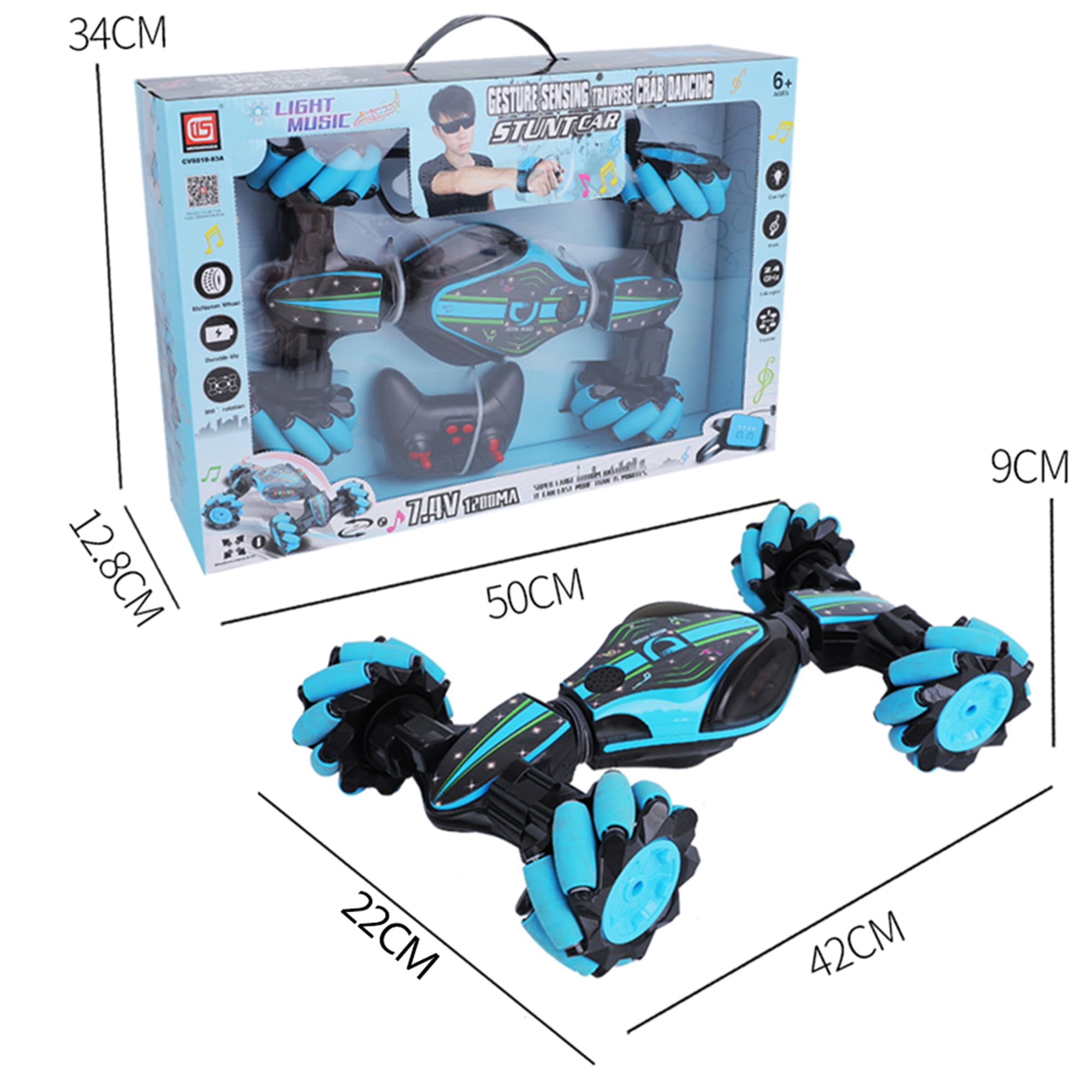 gesture sensing rc car