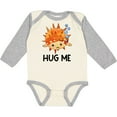 thumbnail image 3 of Inktastic Hug Me Cute Pufferfish with Bubbles Boys or Girls Long Sleeve Baby Bodysuit, 3 of 5