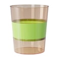 thumbnail image 2 of Combination Transparent Modular Trash Can | 3-Section Foldable Plastic Storage Bin | Compact Space-Saving Desk Side Trash Bin for Office Bathroom Kitchen Bedroom, 2 of 6