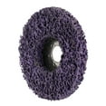 thumbnail image 4 of Yeacher Strip Discs Purple Stripping Wheel Rust Removal Disc for Angle Grinders 4-1/2'' x 7/8'' Remove Paint Rust Welds Oxidation, 4 of 8