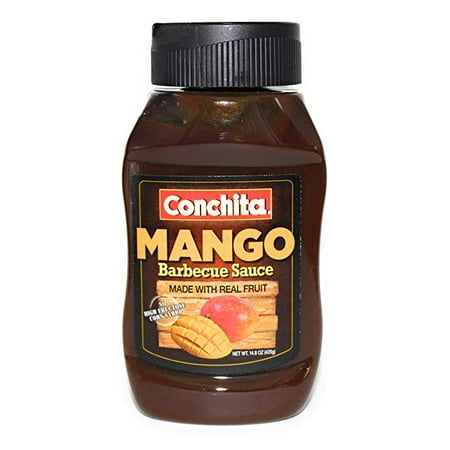 Mango BBQ Sauce | Conchita | Made with Real Fruit | Barbecue & Marinade | 14.8