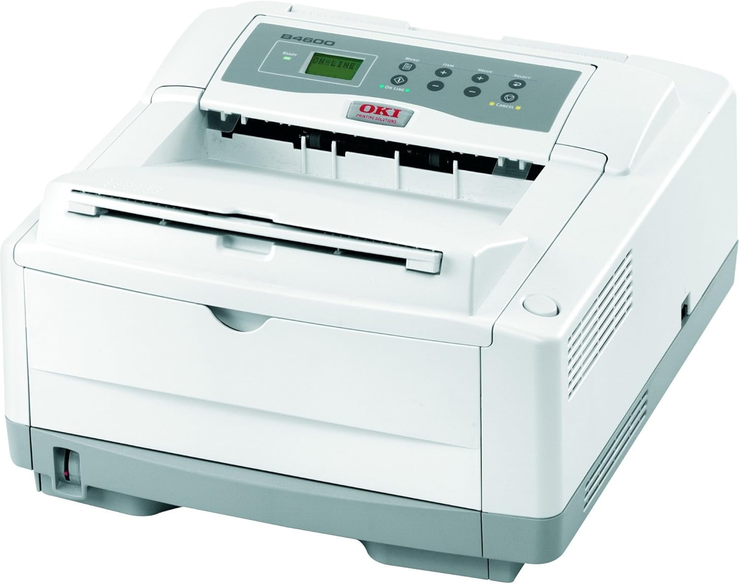 OKI Data B4600 Monochrome LED Printer - Fast Desktop Laser Printer, P/N: 62446502