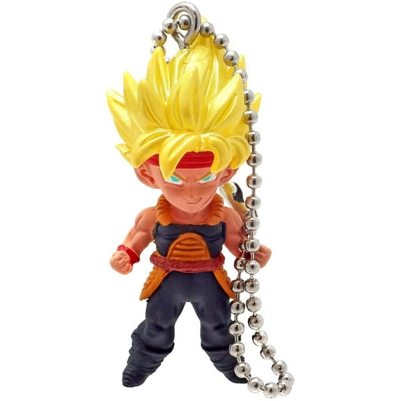 Dragon Ball UDM The Best 24 SSJ Bardock Keychain Clip-On