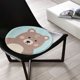 thumbnail image 3 of Cojín redondo para silla infantil | Cojín grueso de invierno para jardín de infancia y escuela | Cojín de felpa con estampado animal para sillas y taburetes infantiles | Cojín acogedor para silla de, 3 of 7