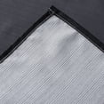 thumbnail image 5 of Dainty Home Black Ombre Fabric Shower Curtain – 3D Textured Design, Water-Repellent, Machine-Washable Bathroom Curtain, 70" x 72", 5 of 6