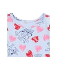 thumbnail image 3 of Bluey Toddler Girls’ Print Dress with Short Sleeves, Sizes 2T-5T, 3 of 8