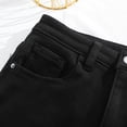 thumbnail image 6 of Labakihah Bell Bottom Jeans for Women Flare Pull On High Waisted Elastic Waist Trendy Stretch Denim Pants and Flare Jeans for Women Black, 6 of 9