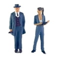 thumbnail image 4 of Figuras de mujeres y hombres perfecl 2 piezas 1/64 colecciones de Dioramas adorno de escritorio, 4 of 8