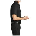 thumbnail image 4 of Yellow Rooster Mens Short Sleeve Rapid Dry Mesh Polo Black XS, 4 of 4