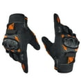 thumbnail image 1 of Guantes de moto con pantalla táctil y dedos completos para hombres y mujeres que practican equitación, carreras de carretera, ciclismo, escalada y motocross (naranja), 1 of 5