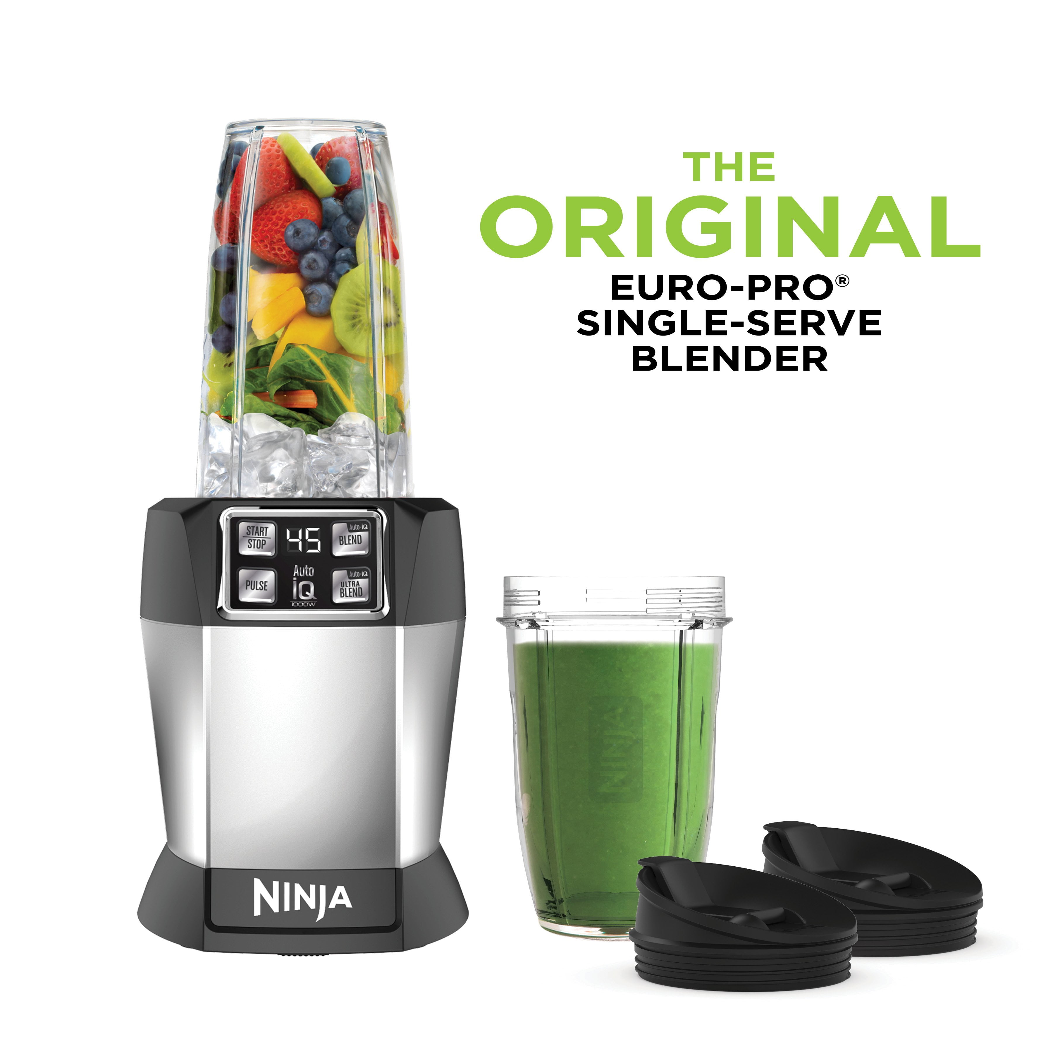 Ninja Nutrient Extraction Single Serve Blender with Auto IQ Technology 1000W New