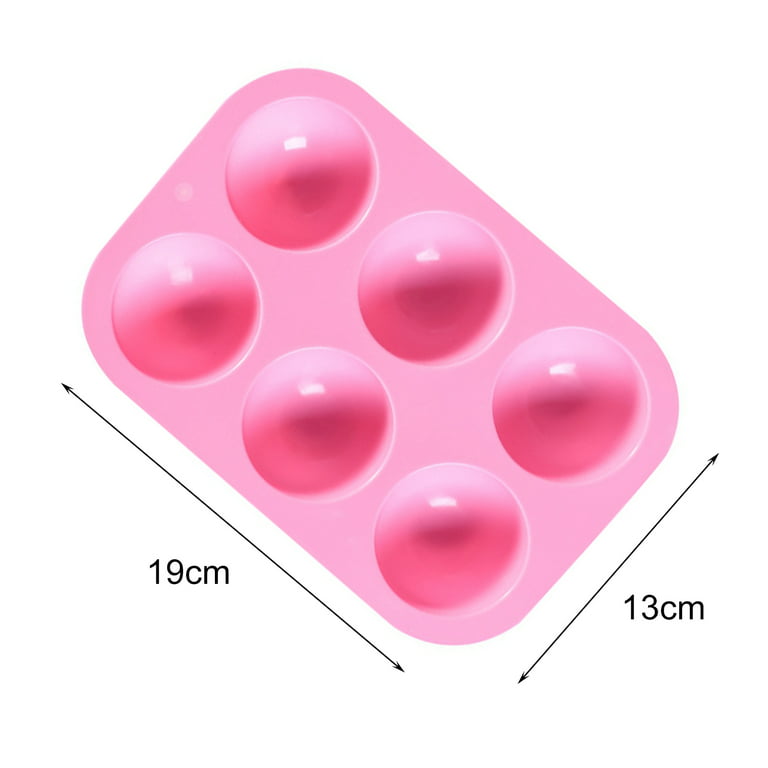  Lerykin Small 15-Cavity Semi Sphere Silicone Molds Non-Stick,2  Packs Half Sphere Silicone Baking Molds for Making Jelly, Chocolates and  Cake : Home & Kitchen