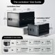 thumbnail image 5 of Caja de seguridad Lockabox One Premium 10L con cerradura de combinación, 5 of 9