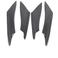thumbnail image 1 of 4 piezas de alerón de fibra de carbono universal para carrocería de coche, parachoques delantero, divisor de labios, embellecedor de aletas, 1 of 15