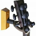 thumbnail image 4 of FIVE (5) BlueDot Trading Universal Wall Electric, Acoustic Classical, Banjo, Mandolin, Ukulele and Base Guitar Holder Attractive Cherry Wood Base ~ Hardware Included, 4 of 7
