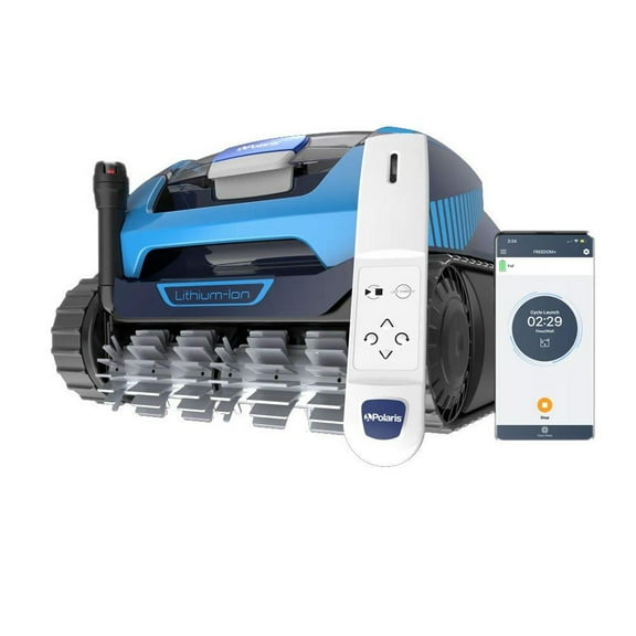 Polaris FREEDOM Plus Cordless Robotic Pool Cleaner with Hand-Held Remote Control FFREEDOMP