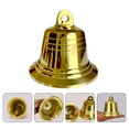 thumbnail image 3 of Copper Bell Bells Hanger Vintage Crafts Door2 Belly Button Wind Hanging 1 Iron Bell Crafts Golden Inch Large Chime Ring, 3 of 6
