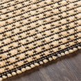 thumbnail image 4 of Surya Jasmine JAM-2300 106 x 144" Rectangle Fabric Area Rug in Black/Light Beige, 4 of 7