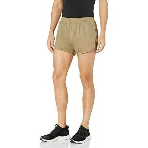 SOFFE Men's Ranger Panty Running Short,Tan,Large