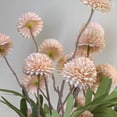 thumbnail image 4 of 10 Pcs Artificial Flowers Pompon Mum Fake Flowers, Faux Small Mini Chrysanthemum Flowers, Realistic Faux Flowers for Room Decor Aesthetic, Living Room Farmhouse House Decor, Beige, 4 of 6