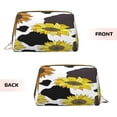 thumbnail image 3 of Gaeub Sunflowers Country Printed Travel Cosmetic Bag,Makeup Bag, Large Capacity Toiletry Bag for Women, Portable Pouch Make Up Organizer with Zipper and Divider, 3 of 8