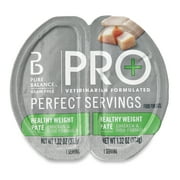 Pure Balance Pro+ Healthy Weight Pate for Cats, Chicken & Fish Formula, 2.64 oz
