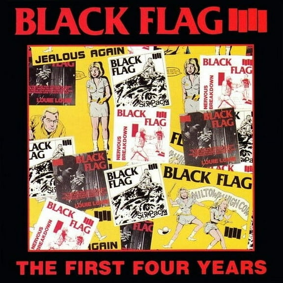 Black Flag - First Four Years / Singles - Music & Performance - CD