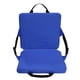 thumbnail image 1 of Asiento de Estadio Portátil ANGGREK Silla Plegable Acolchada Negro Azul Rojo 34 × 38 × 4 cm, 1 of 8