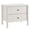 White, variant on Emmeline Nightstand in Sage