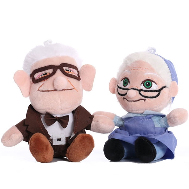 Muñeca de peluche para abuelita y abuelo, 15 cm