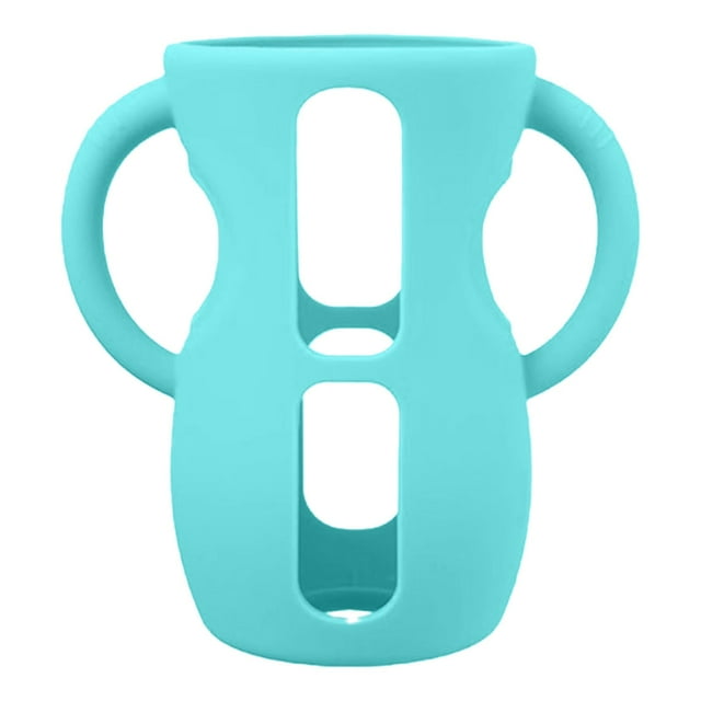 240ml Silicone Sleeves With Handles For AventNatural Natural Glass Baby Bottle AntiBreakage Baby Glass&Bottle Tumbler Cup Set Vintage Coffee Mugs And Cups Winter Scene Mugs Sacrament Cups Reusable