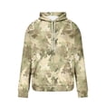 thumbnail image 4 of Men's Hoodies Pullover Big and Tall Camo Drop Shoulder Sleeve Camouflage Print Loose Hooded Long Sleeve, 4 of 5