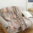thumbnail image 3 of Owl Throw Blanket Queen Size 80'' x 90'', Soft Cozy Warm Throw Blanket for Bed/Couch/Sofa/Camping, Great Gift for Women's Day,Mother's Day,Father's Day,Thanksgiving,Christmas,Hallows' Day, 3 of 9
