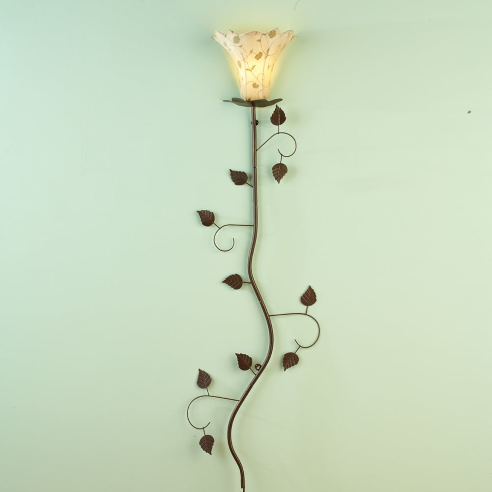 flower wall lamp