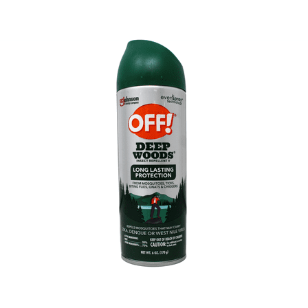 OFF! Deep Woods Insect Repellant Spray, 6 Ounce (Pack of 12)