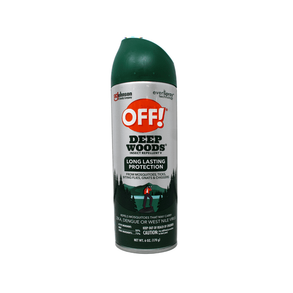 OFF! Deep Woods Insect Repellant Spray, 6 Ounce (Pack of 12)