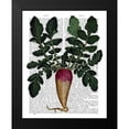 thumbnail image 2 of Fab Funky 12x14 Black Modern Framed Museum Art Print Titled - Turnip, 2 of 5