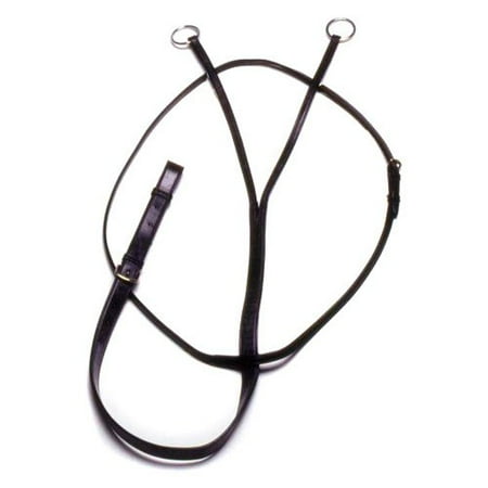 Silver Fox Brown Cob Running Martingale