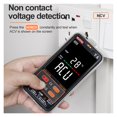 thumbnail image 3 of Ultra-thin Digital Multimeter True RMS AC DC Current NCV Voltmeter Ohm Hz Capacitance Diode Tester 6000 Counts NJTY T5 ,High Efficiency, 3 of 7
