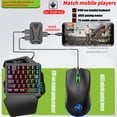 thumbnail image 1 of Redcolurful P8 Version Clavier et Souris Convertisseur de Jeu Filaire Bluetooth 5.0 avec Support Réglable, 1 of 8