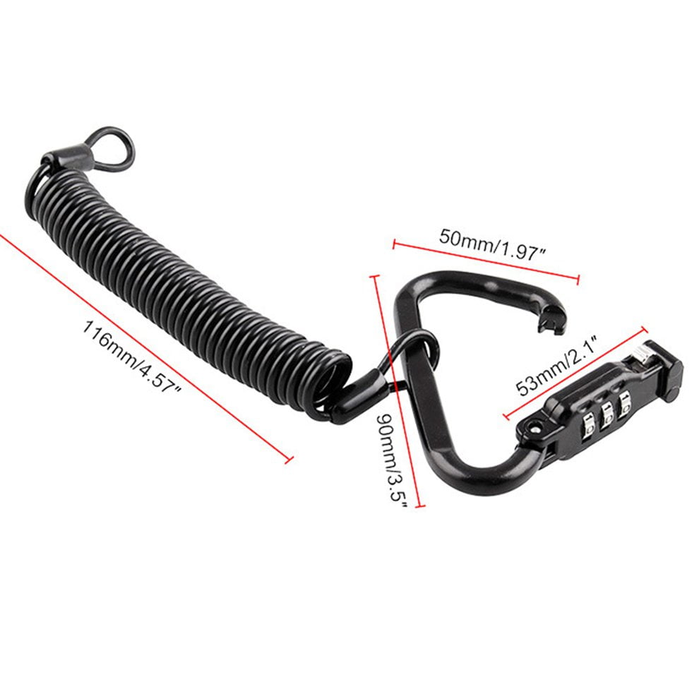 bike helmet locking device