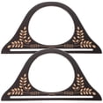 thumbnail image 1 of MasteelfCA 2 Pcs DIY Handbag Handles Delicate Bag Handles Pouch Bag Handle Bag Accessories, 1 of 8
