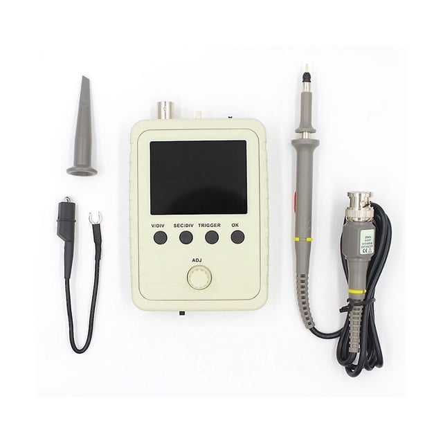 Kit de bricolaje completamente ensamblado PENGJJMXG osciloscopio digital de Enseñanza Versión de actualización con sonda Bnc