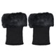 thumbnail image 2 of HongQid Womens Fuzzy Leg Warmers Knit Ankle Socks Winter Warm Ruffle Leg Sleeves Warmer Thick Boot Socks, 2 of 3