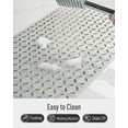 thumbnail image 7 of VUNATE Shower Mat Non Slip Bath Mat for Tub and Shower Floor Mat Machine Washable Bathtub Mat with Suction Cups and Drain Holes Shower Mat for Bathtub 15.5"x27.5" Grey Bathroom Accessories, 7 of 7