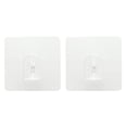 thumbnail image 2 of DOLITY Nail Traceless Sticky Hook Door Rear kitchen Bathroom Wall Clear -2pcs, 2 of 9