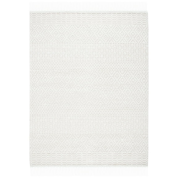 SAFAVIEH Casablanca Braelyn Diamond Area Rug, Ivory, 8' x 10'