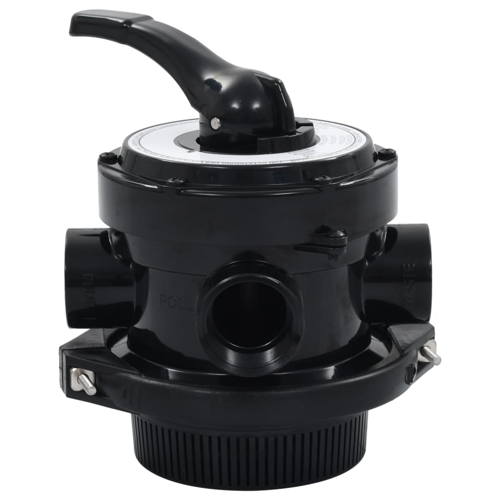 Dcenta Multiport Valve for Sand Filter ABS 1.5 Inch Fitting Connectors